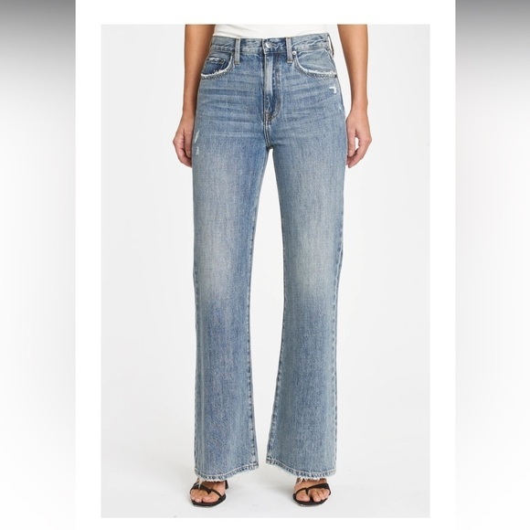 Pistola Stevie High Rise Relaxed Flare Jean In Pulse‎ - Picture 1 of 10